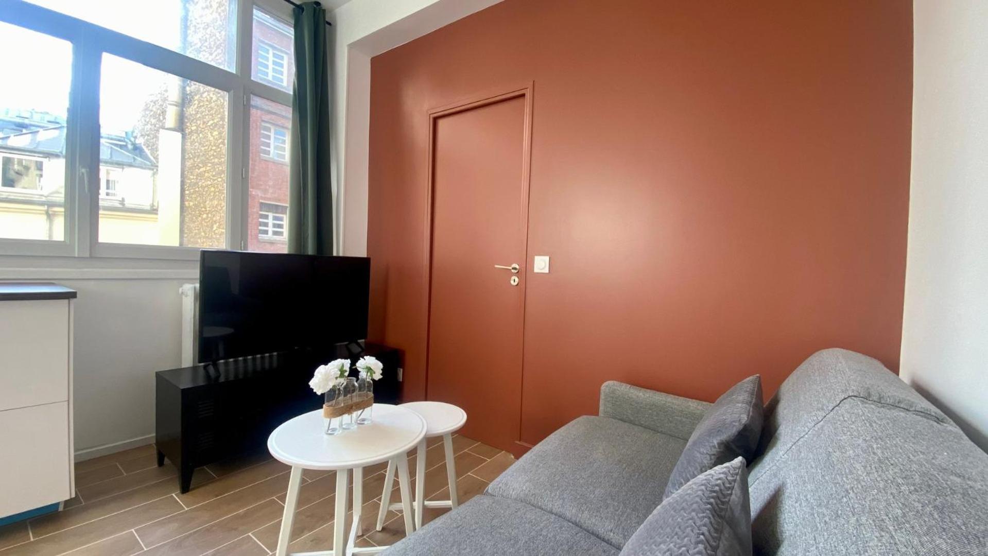 Appartement Confortable Proche Grands Boulevard 4P Parijs Buitenkant foto