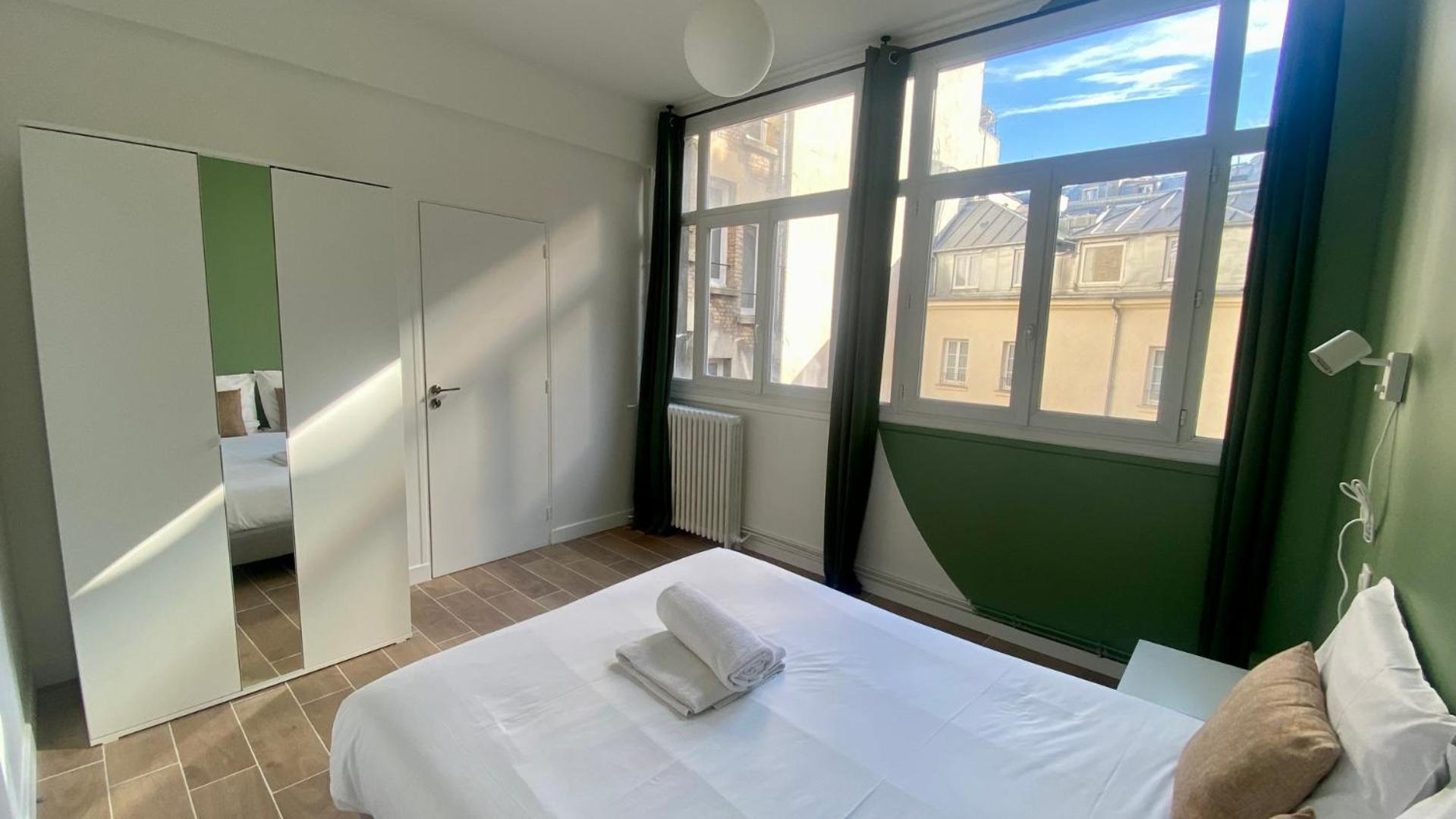 Appartement Confortable Proche Grands Boulevard 4P Parijs Buitenkant foto